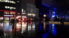 Leicester Square In London Becomes A Ghost Town As People Stay Away From London Due To The Fears Of Coronavirus
