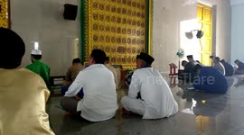 Friday Pray at Mosque during coronavirus outbreak in Indonesia