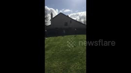 Social distancing boot camp with neighbours in Ireland