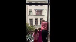 Young family sings along as radio stations across Europe play ‘You’ll Never Walk Alone’ at same time in COVID-19 solidarity