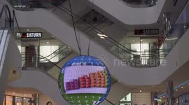 deserted mall in germany because of coronavirus