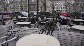 deserted restaurants in the coronavirus pandemic