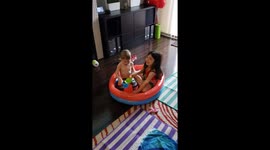 Coronavirus quarantine: We canceled our vacation. So we turned our home into a beach!