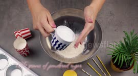 Red Fruits Vanilla Cupcakes Recipe