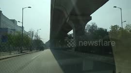 Streets of Indian capital deserted as country begins 14-hour coronavirus curfew