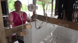 Handmade woven cotton face masks helping to ease shortage during covid-19 crisis