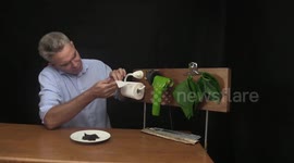 Australian scientist tests the effectiveness of some alternatives to toilet paper using vegemite