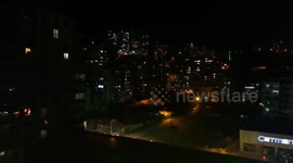 Turkish people flick their lights on and off in support of health workers during coronavirus crisis