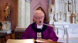 Mass for the 4th Sunday of Lent at Our Lady of Mount Carmel Church, Mount Carmel, Pennsylvania