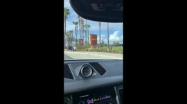 Long Costco line day after they announced California shutdown