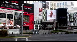 All bets are OFF! Las Vegas casinos deserted as city shuts down nonessential business