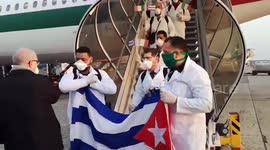 Cuban doctors arrive in Italy to join COVID-19 battle