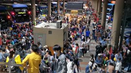 More than 100,000 people flee Bangkok as COVID-19 lockdown kicks in