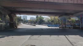 Mumbai streets deserted during coronavirus curfew