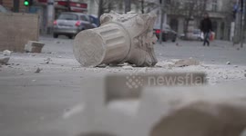 Zagreb hit by terrifying earthquake while under coronavirus lockdown