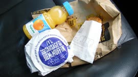 Last McDonald's breakfast drive-thru