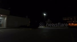 COVID 19 leaves stores restaurants and businesses closed in Markham near Toronto as pandemic worsens and Ontario orderes all non essential businesses to close