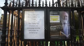 St Paul's Cathedral In London Closes To The Public During The Coronavirus Outbreak