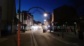 A Normally Thriving Brick Lane Which Is Famous For Its Curry Restaurants Falls Silent As People Are Told To Not Go Out Due To The Coronavirus
