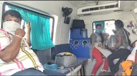 Ambulance caught smuggling passengers across state borders amid India lockdown