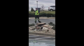 'Brightened my day!' Dancing Chic-fil-A lifts spirits of drive-thru customers in Indiana