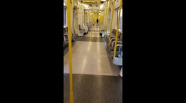 London Tube empty in second week of corona outbreak in Uk