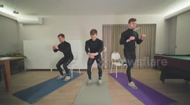 Need a quarantine workout? This Belgian dude's got you covered, from beginner to pro