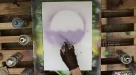Egypt - SPRAY PAINT ART - how to spray paint - speed art