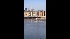 Tugboat plays Monty Python's ‘Always Look On The Bright Side Of Life’ to locked-down Londoners