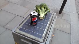 Strange Site Outside Liverpool Street Station