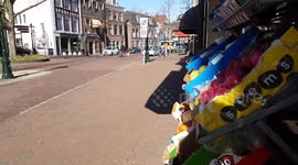 No customers form fruits and vegetables shop