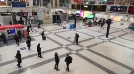 Questions over London's late lockdown mount as streets and stations are empty
