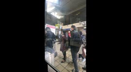 Commuters CONTINUE to pile on to the tube on day two of lockdown