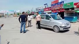Government announces 21-day-long lockdown to contain COVID-19 pandemic, police bashes up violators in northern India