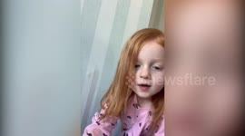 Watch this little girl's powerful plea to people to stay inside amidst coronavirus