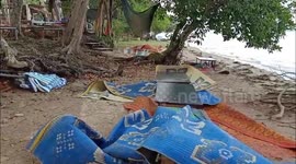 Powerful hailstorm damages dozens of homes in northern Thailand