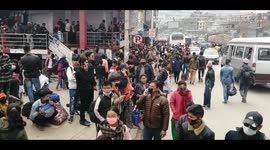People are suffering from covid 19 in Kathmandu (Nepal)