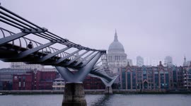 Cloudy St Pauls during Coronavirus pandemic