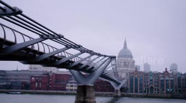 Cloudy St Pauls during Coronavirus outbreak