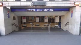 Eerie scenes as London streets empty under lockdown
