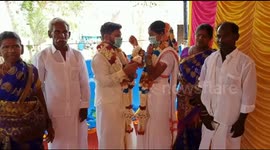 A simple marriage that raised awareness Amid COVID 19 in Southern India