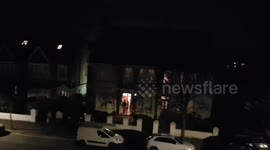 Residents in Hove bang pots and cheer for the NHS