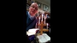 UK vicar catches FIRE while giving online sermon amid coronavirus lockdown
