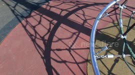 Empty playgrounds during Covid-19 lock down