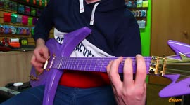 Prince lovers rejoice! Man makes complex custom reissue guitar