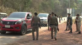 Thai police check cars travelling between provinces during coronavirus restrictions
