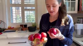 Homemade applesauce during coronavirus quarantine