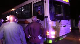 South African Police Minister stops and inspects bus during coronavirus lockdown