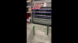 US mom documents empty grocery shelves amid coronavirus pandemic