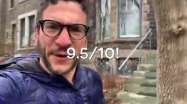 Canadian man rates neighbourhood kids rainbow drawings